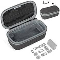 Honbobo Mic 2/Mic Bag Case compatible with DJI Mic 2/DJI Mic Wireless Microphone Carrying Case Protective Case