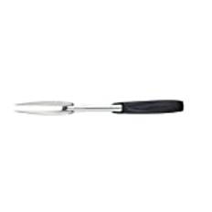 MasterClass Catering-Quality Stainless Steel Carving Fork with Nylon Handle, 34 cm (13.5") - Black