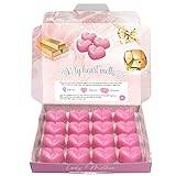 Madam Coco Wax Melts: 16 x 5g Heart Shaped Perfume Wax Melts Scented and  Inspired by