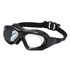 NVNVNMM Swimming Goggles Adult Swim Glasses Professional Swimming Goggles For Men Women Anti Fog Waterproof Pool Glasses Arena Swim Diving Masks(Schwarz)