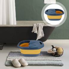 Foot bath basin pedicure tub foldable portable bathtub footbath bucket travel