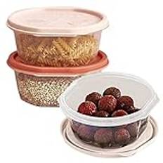 Fridge Food Storage Containers,Multipurpose Food Storage Boxes | Leakproof Meal-Prep Containers, Great On-the-Go & Freezer-to-Microwave-Safe Food Containers