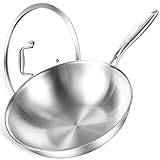 DELARLO Whole body Tri-Ply stainless steel frying pan set of three