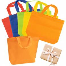SHEIN Pcs Reusable NonWoven Party Favor Bag Tote Bags Bulk With Handles Rainbow Goodies Gift Bags For Birthday Wedding Party