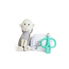 Matchstick Monkey Soother & Play Gift Set - Green