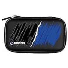 RUTHLESS Dart Case | Professional Darts Case Storage Wallet, Riptorn Black/Blue (W690)