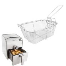 Stainless steel fryer basket wire fry basket for kitchen barbecue restaurant