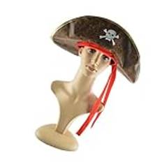 TOYANDONA 1pc Pirate Cap Suit Pirate Ship Hat Halloween Costumes Pirate Headband Pirate Skull Hat Pirate Props Outfits Masquerade Pirate Hat Cloth Pirate Hat Make up Pirates of The