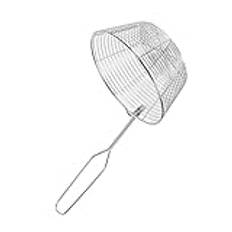 Creative Hooked Ladle Hot Pots Strainers Space Saving Convenient Storage Ladle Wire Skimmers Spoon Suitable for Boiling Cooking Ladle