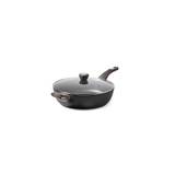 MICHELANGELO 12 Inch Frying Pan with Lid, Hard Anodized Frying Pan, Frying Pans  Nonstick with Lids, 12 Inch Skillets with Lid, Large Frying Pan Nonstick  with Helper Handle, Induction Frying Pans 12