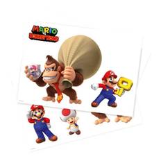 Mario vs donkey kong stickers (no game)