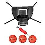 BEE-BALL Pro Bound ZY-015 Full NBA Size 10ft Adjustable Basketball hoop and  stand, Outdoor Basketball Backboard and Basketball Net Hoop for  Adults/Kids