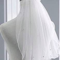 SHEIN pc Bridal Veil Headband For Wedding Ceremony Photography Prop