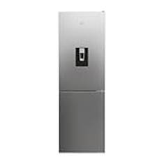 Hoover HOCE4T618EWSK Total No Frost Fridge Freezer with Non Plumbed Water Dispenser - Silver - E Rated