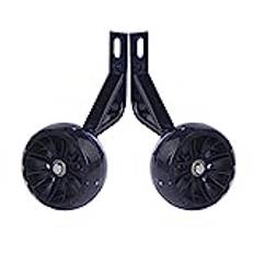 FUFU 12-20" Blue Bicycle Riding Training Wheels, Bicycle Stabilisers, Kids Bike Stabilisers Bicycle Riding Training Universal (Color : Black, Size : 18in)