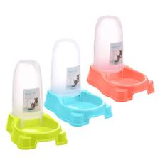 Water feeder automatic pet feeders dog feeding dispenser earth color timer