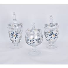 As Is Temp-tations Classic Set 3 GlassKitchenApothecary Jars