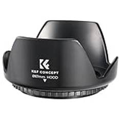 67mm Lens Hood, K&F Concept Universal Tulip Flower Lens Hood Sun Shade with Cleaning cloth for Canon Nikon Sony Pentax Olympus Fuji Camera