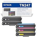 TN-247 TN247 Toner Cartridges Replacement for Brother TN243 TN247  Compatible with MFC-L3750CDW MFC-L3770CDW MFC-L3710CW DCP-L3550CDW