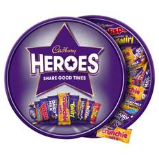 Cadbury Heroes Chocolate Tub