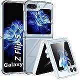 For Samsung Galaxy Z Flip 5 5G Clear Case Slim Hard Transparent Shockproof  Cover