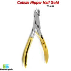 Manicure nail art pedicure cuticle nipper half gold cutter nipper nail trimmers