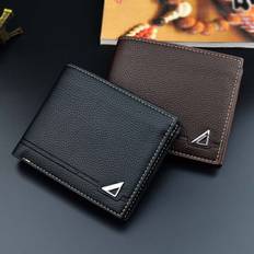 Money organizer business card holder id card case short wallet men coin purse