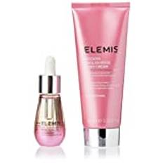 ELEMIS Delicate and Divine Rose Duo (Exclusive to Amazon), Limited Edition Rose Body Cream and Anti-Ageing Face Oil, Rose Oil and Body Moisturiser to Sooth, Smooth and Nourish, Luxury Rose Skin Care