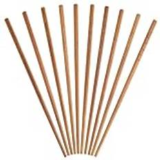 KitchenCraft World of Flavours Wooden Chopsticks, Japanese Style, 24 cm, Pack of 10, Brown