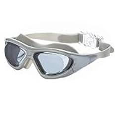 NVNVNMM Swimming Goggles Adult Swim Glasses Professional Swimming Goggles For Men Women Anti Fog Waterproof Pool Glasses Arena Swim Diving Masks(Gray)