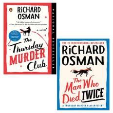 Richard Osman 2 Books Collection Set (The Thursday Murder Club, The Man Who Died Twice )