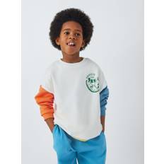 John Lewis ANYDAY Kids' Squeeze The Day Oversized Sweatshirt, Multi