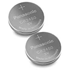 Panasonic Cr2450-10 CR2450 CR 2450 Lithium 3V Battery Pack of 10