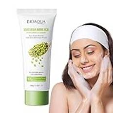 Facial Cleanser For Oily Skin | Mung Bean PH-Balance Foaming Cleanser,3.52fl oz Gentle Face Wash, Hydrating Nourishing, PH-Balance Cleansing Skincare, For Sensitive, Dry And Oily Skin Sesoanger