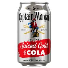 Captain Morgan Spiced Gold Rum & Cola Premixed Can 5% Vol 330ml