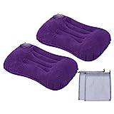 PATIKIL Camping Pillow, 2 Pack Portable Camp Beach Pillow