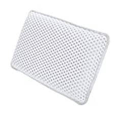 Bath Pillow - PVC Bath Pillow Non Slip Head Back and Back Foam Inner Padding Soft and Waterproof Bath Headrest