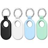 For Samsung Galaxy Smart Tag 2 Case, 4pcs Protective Silicone Case For Galaxy  Smart Tag 2 With Key Ring For Keys Wallet Pet Luggage