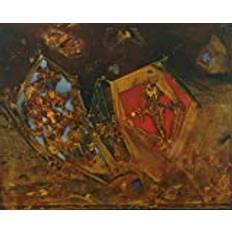 Max Ernst Mundus est Fabula - Film Movie Poster - Best Print Art Reproduction Quality Wall Decoration Gift - A4 Poster (11.7/8.3 inch) - (30/21 cm) - Glossy Thick Photo Paper