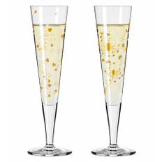 Goldnacht Champagne Glasses 2-pack, F24