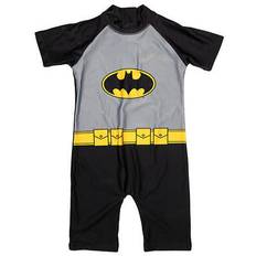 Boys kids batman uv suit swimming trunks swim costume all in one age 1 2 3 4 5