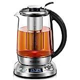 Aigostar Electric Kettle Temperature Control & Tea Infuser 1.7L, Hot Water Tea  Kettle with Variable Temperature LED Indicator Light Change Auto Shut-Off -  Yahoo Shopping