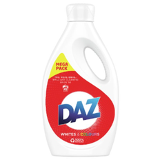 DAZ Washing Liquid 1.715 l 49 Washes, Whites & Colours x Case of 3