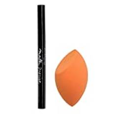 Maybelline Master Precise Liquid Eyeliner Black and Real Techniques Miracle Complexion Sponge Bundle
