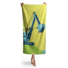 Machinery #6 Beach Towel