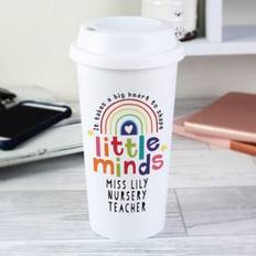 Personalised Teacher ‘Shape Little Minds’ Travel Mug