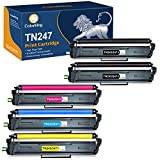 Palmtree Compatible Brother TN-243CMYK Toner Value Pack TN247 Toner  Cartridges Brother DCP-L3550CDW Toner DCP-L3510CDW HL-L3230CDW HL-L3210CW