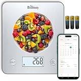 0-1kg/0.1g, 1-5kg/1g, Smart Kitchen Scales Nutrition Food Calorie Scal