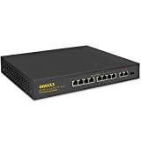 YuanLey 8 Port 2.5G Unmanaged Desktop Ethernet Switch with 10G SFP