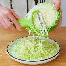 1/2pcs Vegetable Cutter, Cabbage Slicer, Vegetables Grater, Cabbage , Fruit Peeler - Pink 1